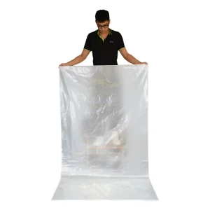 Transparent Large Big Size Plastic LDPE Flat Poly Bags Waterproof Dust Cover Mattress Clear PE Bag