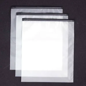 Transparent PE Ziplock Bag with Gravure Printing Reusable Self Sealing Packaging for Clothing Shoes Customizable