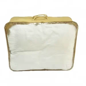 Transparent PVC PE Plastic Bag for Comforter and Quilt Package with Zip Lock and Handles