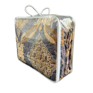 Transparent Packaging Bag for Blanket Hometextiles Bedding with Zipper