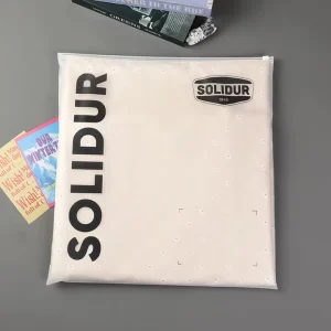 Transparent Plastic Recycled Ziplock Storage T Shirts Underwear Custom Frosted Poly Zipper Packaging Bag
