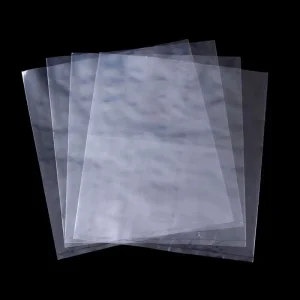 Transparent Polyethylene Flat Open Poly Bags Waterproof HDPE Plastic Bag for Packing