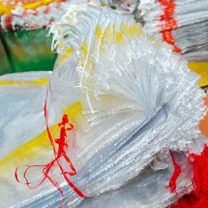 Transparent Pp Woven Bag Recyclable Plastic Woven Bag Sacks for Potato