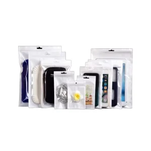 Transparent Self-Sealing Bag Thickened Plastic Mobile Phone Case And Data Cable Packaging