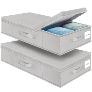 Under Bed Storage Containers Underbed Solutions Closet Organizers Blanket Storage Essentials Storage Bag