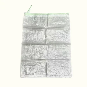 Virgin Material Woven Polypropylene Bags with Drawstring for Wheat Maize Flour Sugar Rice Packaging