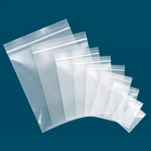 Waterproof Custom Logo LDPE Ziplock Bag with Gravure Printing Recyclable Packaging