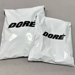 White Plastic Bags for Shipping Packaging Printed Logo Large Shipping Bags Clothing Poly Mailer Bags Custom