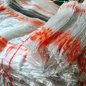 Woven PP Heat Seal Offset Printing Plastic Bags for Agriculture Food Packaging Rice Wheat Flour