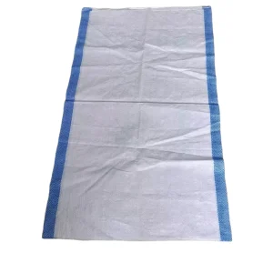 Woven Polypropylene Bags Moisture Proof Heat Seal Offset Printed for Rice Packaging Agricultural Use