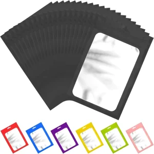 Zip Lock Aluminium Foil Bag mylar Bag Packaging zipper Plastic Pouch Logo packing Bags for Small Business