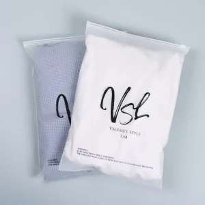 Zip Plastic Bags Poly Bags Custom logo Zip Lock Clothes Garment Bag
