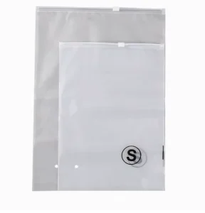 Zipper Bag Socks Underwear Dust proof Storage Bag Thickened Environmental protection Transparent Packaging Plastic Bag