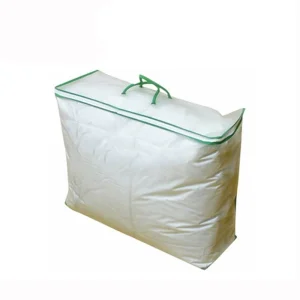 Zipper Bag for Quilt Custom Duvet Bag Bedding Bag Packaging for Blanket with Handle