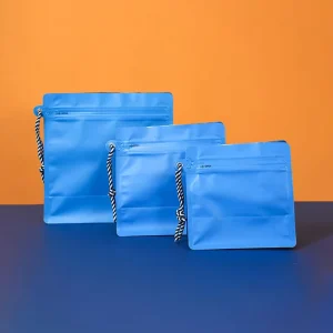Zipper Mylar Stand up Bag Aluminum Foil Coffee Bags Custom Printed Coffee Bean Bag with Air Valve