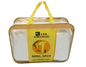 clear PVC quilt duvet blanket comforter bedding bag at factory price