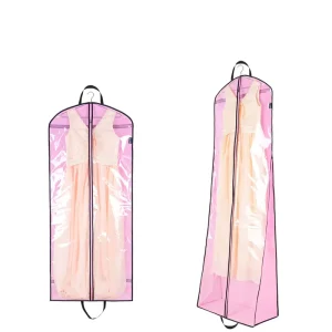 clear Printed Garment Bags Long Dresses