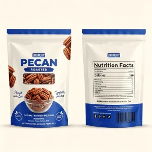定制凹版印刷自立袋拉链式防潮防漏食品袋环保塑料包装模切