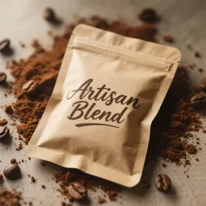 扁平小袋 三面密封袋 带拉链食品和粉末包装袋 定制标志和设计印刷 食品级