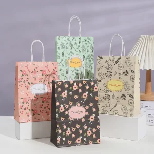 印刷包装袋 纸袋 花卉礼品袋 礼品袋 手提袋
