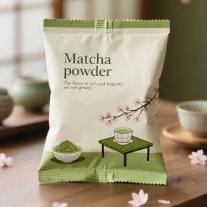定制印刷超优质热封食品级聚乙烯粉末包装防潮防臭背中封聚酯薄膜袋