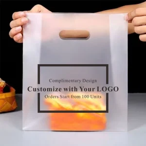 定制烘焙包装面包手提袋外卖袋甜点糕点蛋糕店塑料袋印刷logo